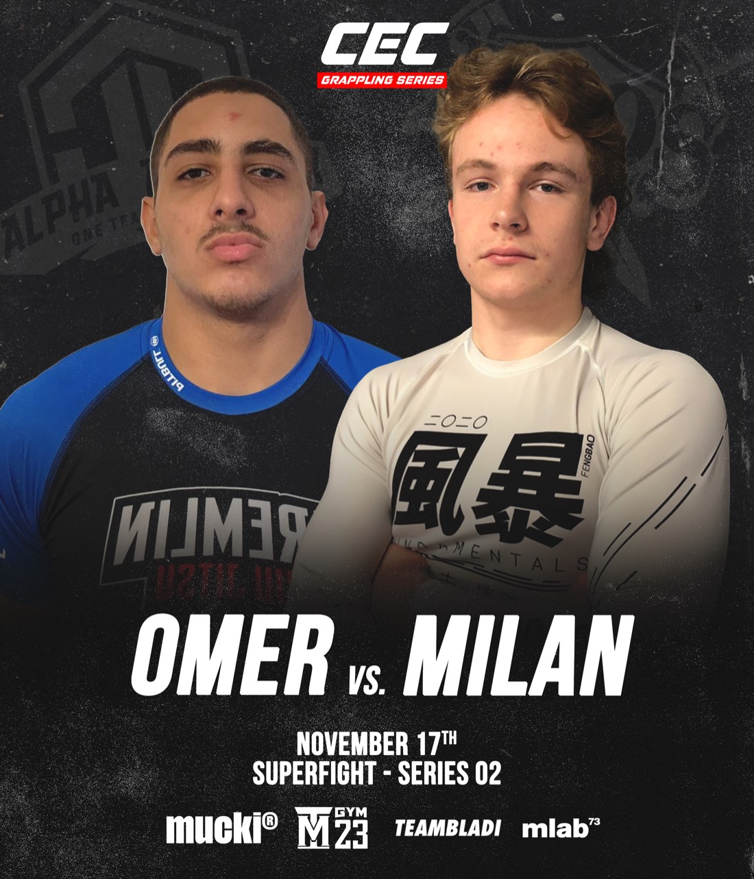 Superfight-Card — Omer vs Milan, Series 02