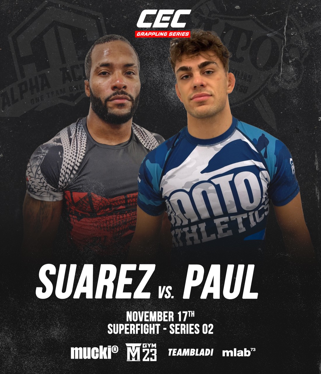 Superfight-Card — Suarez vs Paul, Series 02