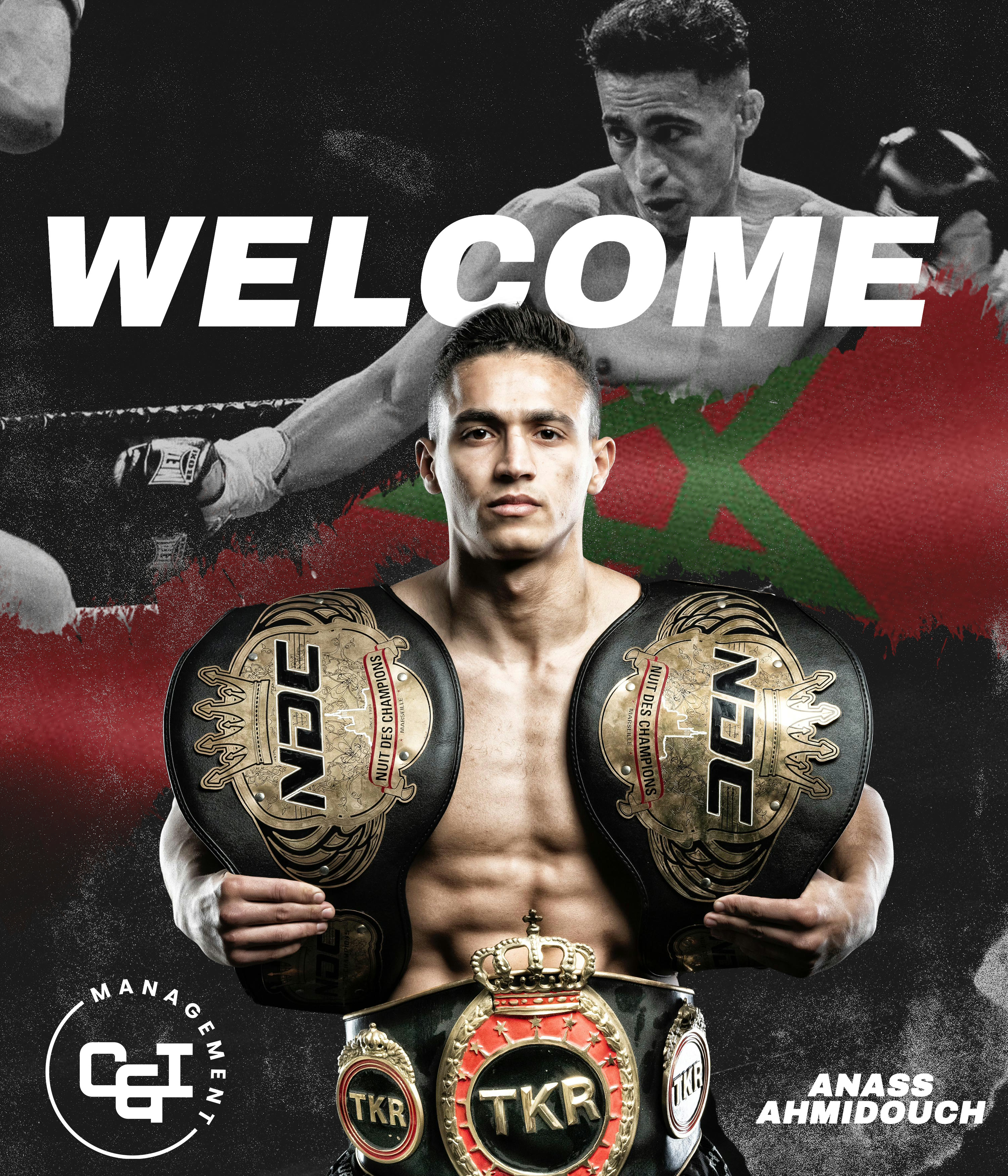 Markenkonforme Fighter-Announcement-Grafiken für C&I Management