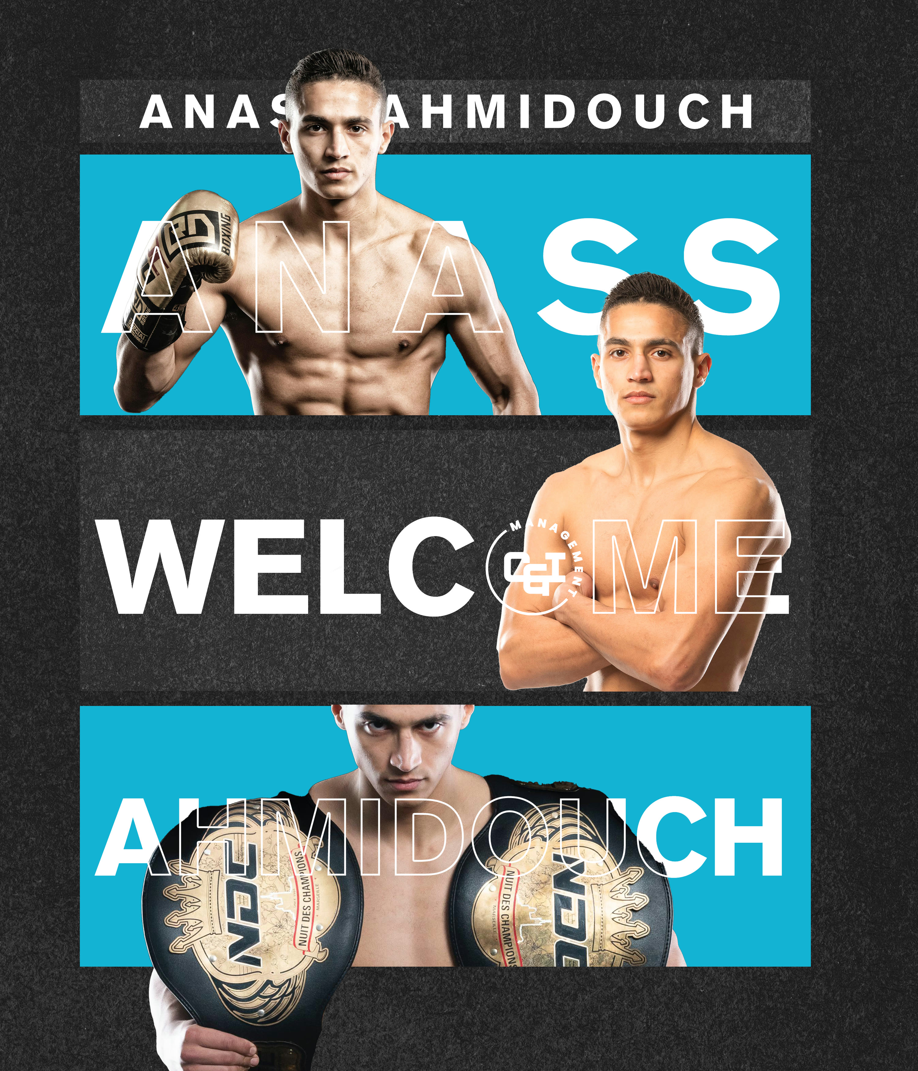 Anass Ahmidouch Signing-Announcement — Konzept 3, eines von vier vorgelegten Designs