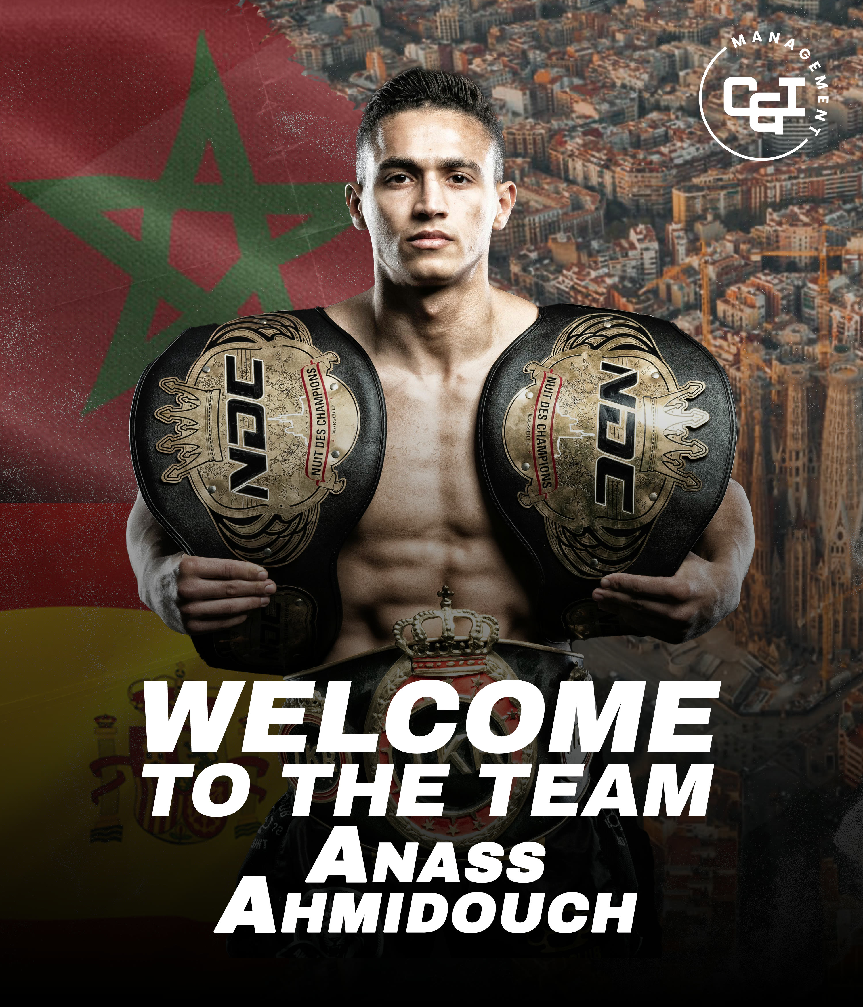 Anass Ahmidouch Signing-Announcement — Konzept 4, eines von vier vorgelegten Designs