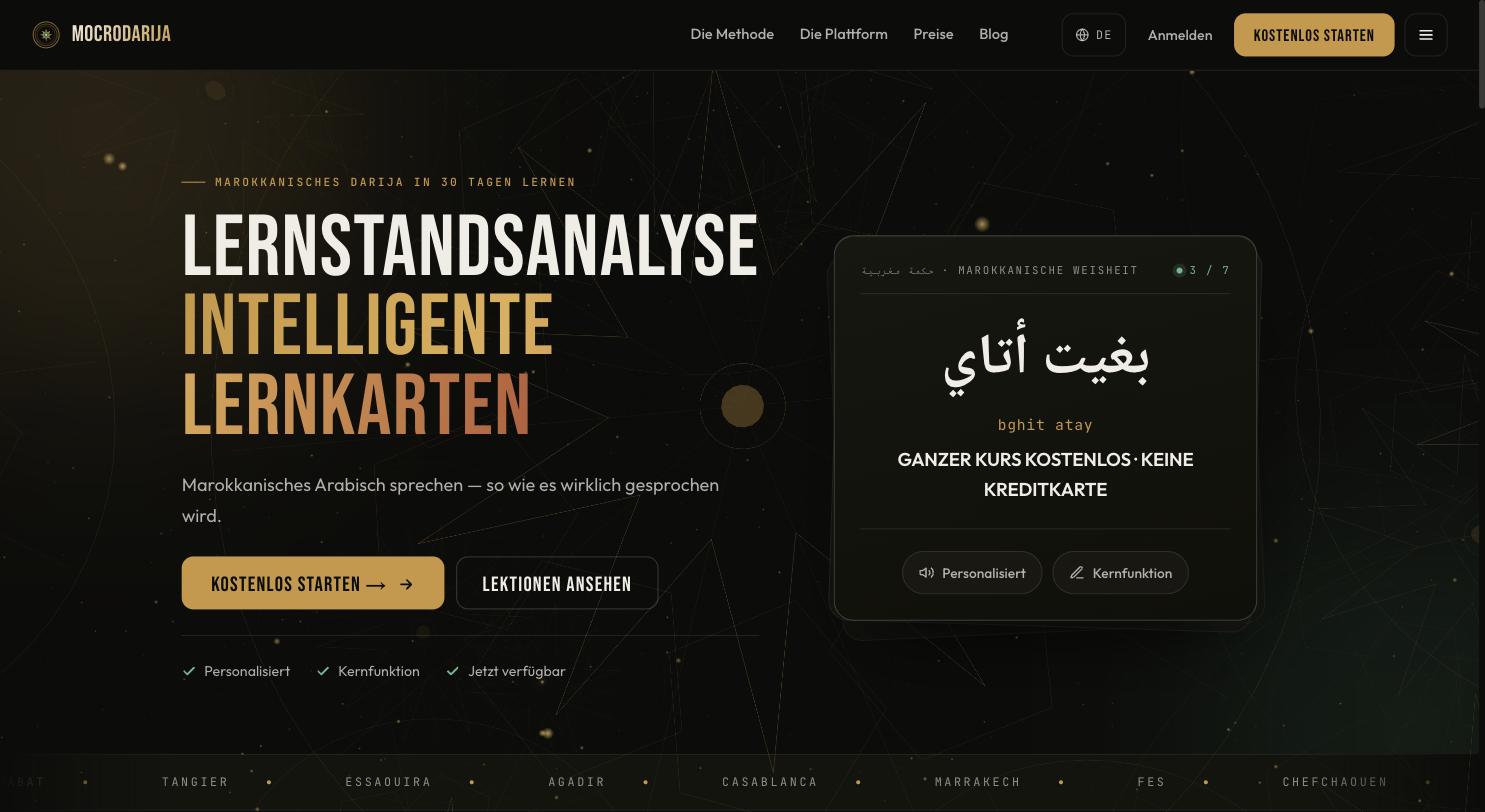 MocroDarija project