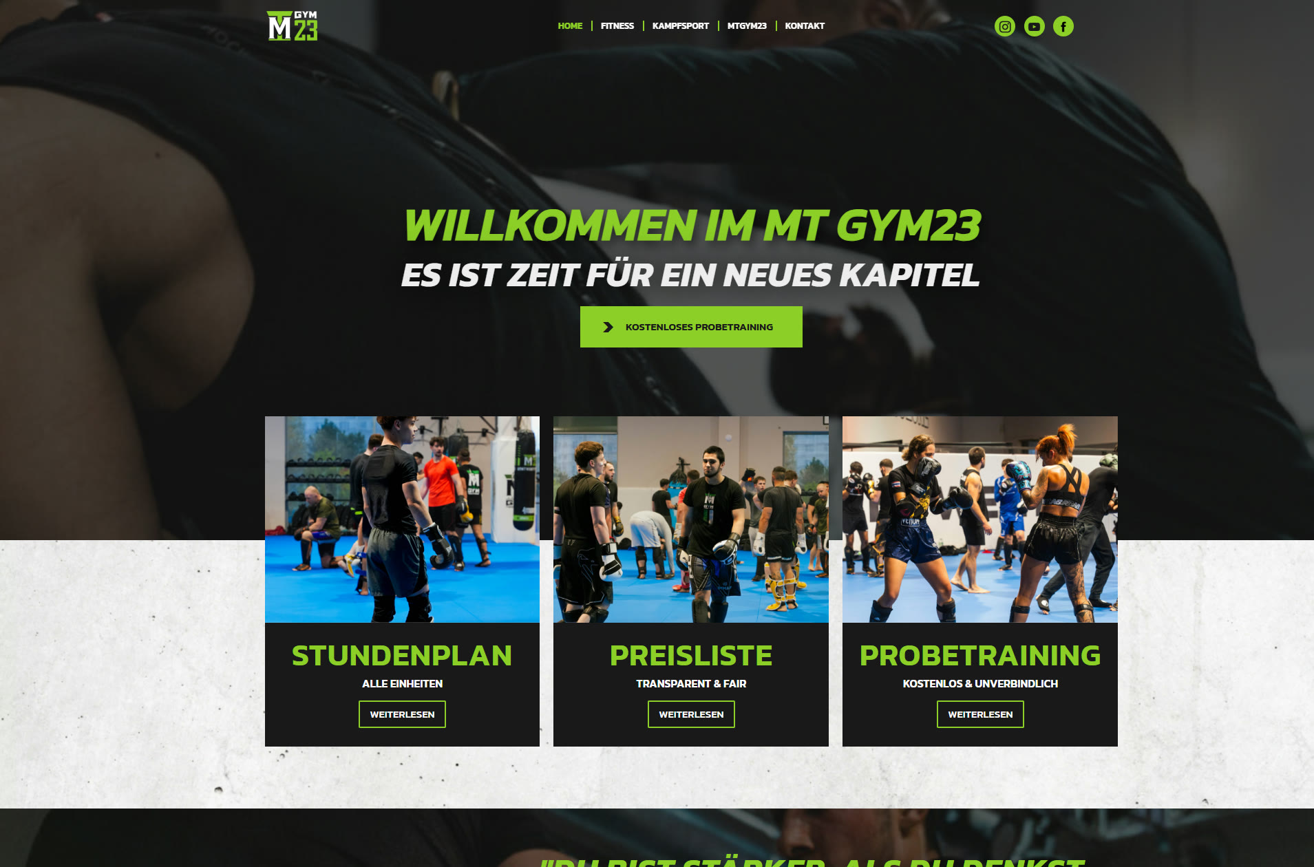 MT GYM23 project